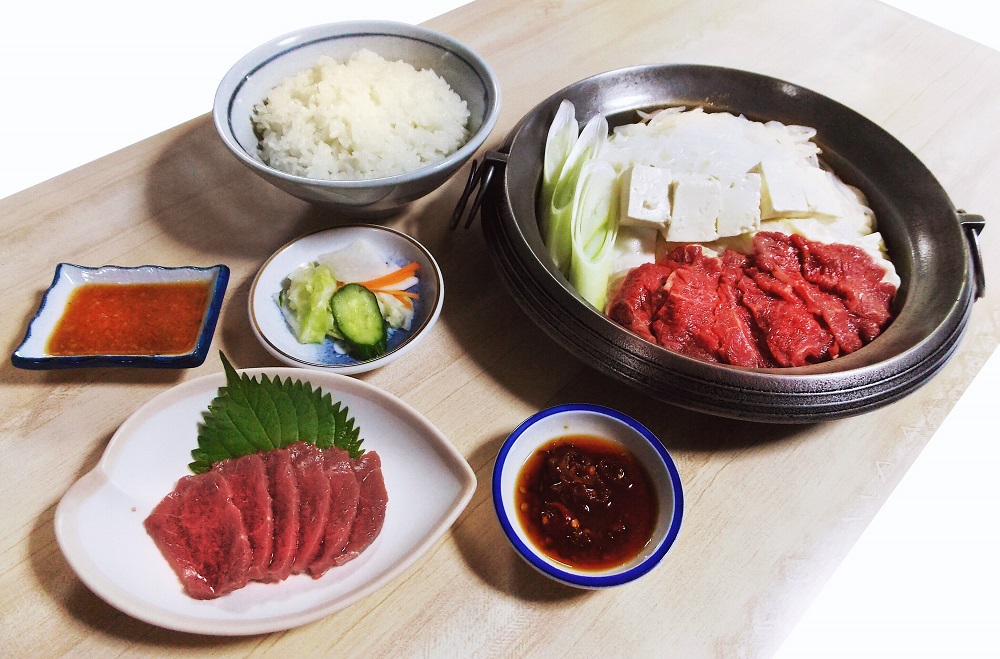 馬肉ランチ（イメージ）