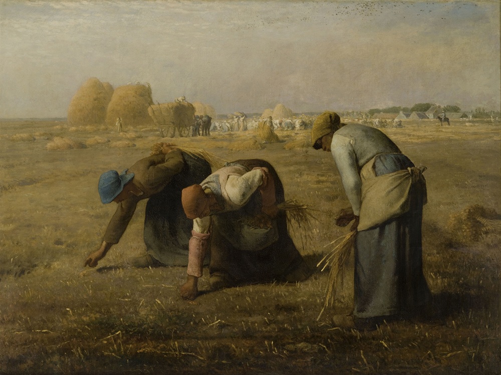 ジャン＝フランソワ・ミレー《落穂拾い》1857年 © Musée d’Orsay, Dist. GrandPalaisRmn / Patrice Schmidt / distributed by AM