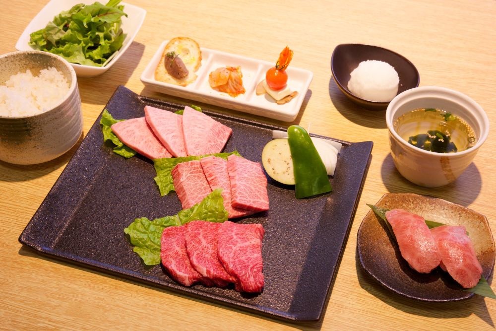 牛匠おがた　前沢牛焼肉３種食べ比べ（イメージ）